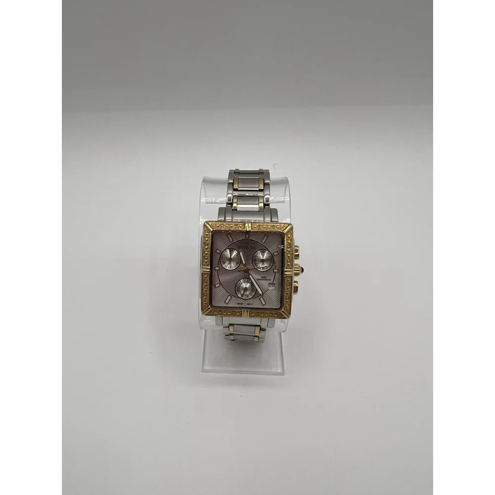 INVICTA Woman’s Wristwatch Wildflower Swiss Chronograph Watch, Rose Gold/Silver